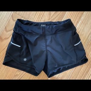 Athleta girl black athletic shorts size M/8-/10